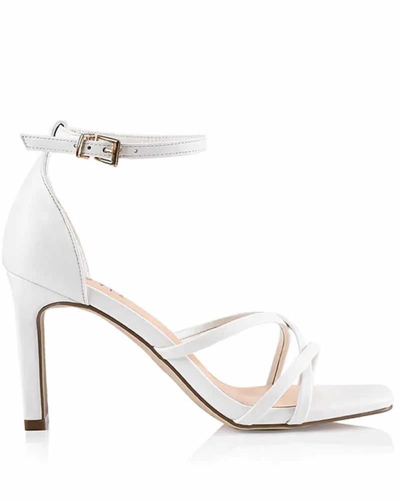 VERALI KIMMY SLIM STRAPPY SHAVED HEELS