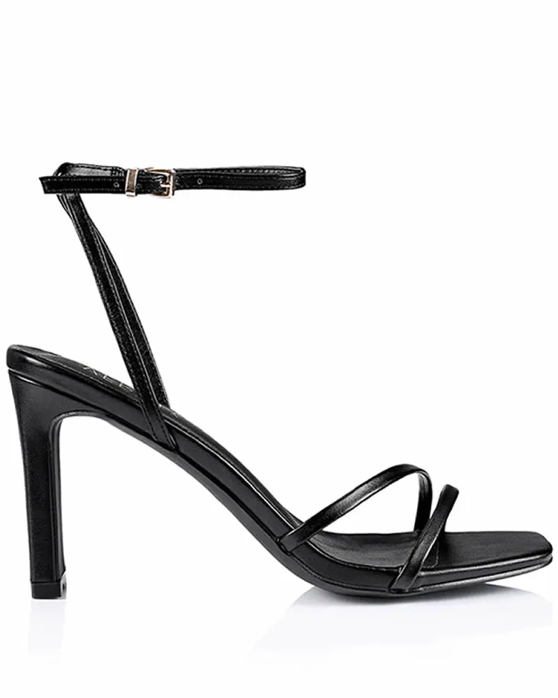 VERALI KIMMY SLIM STRAPPY SHAVED HEELS
