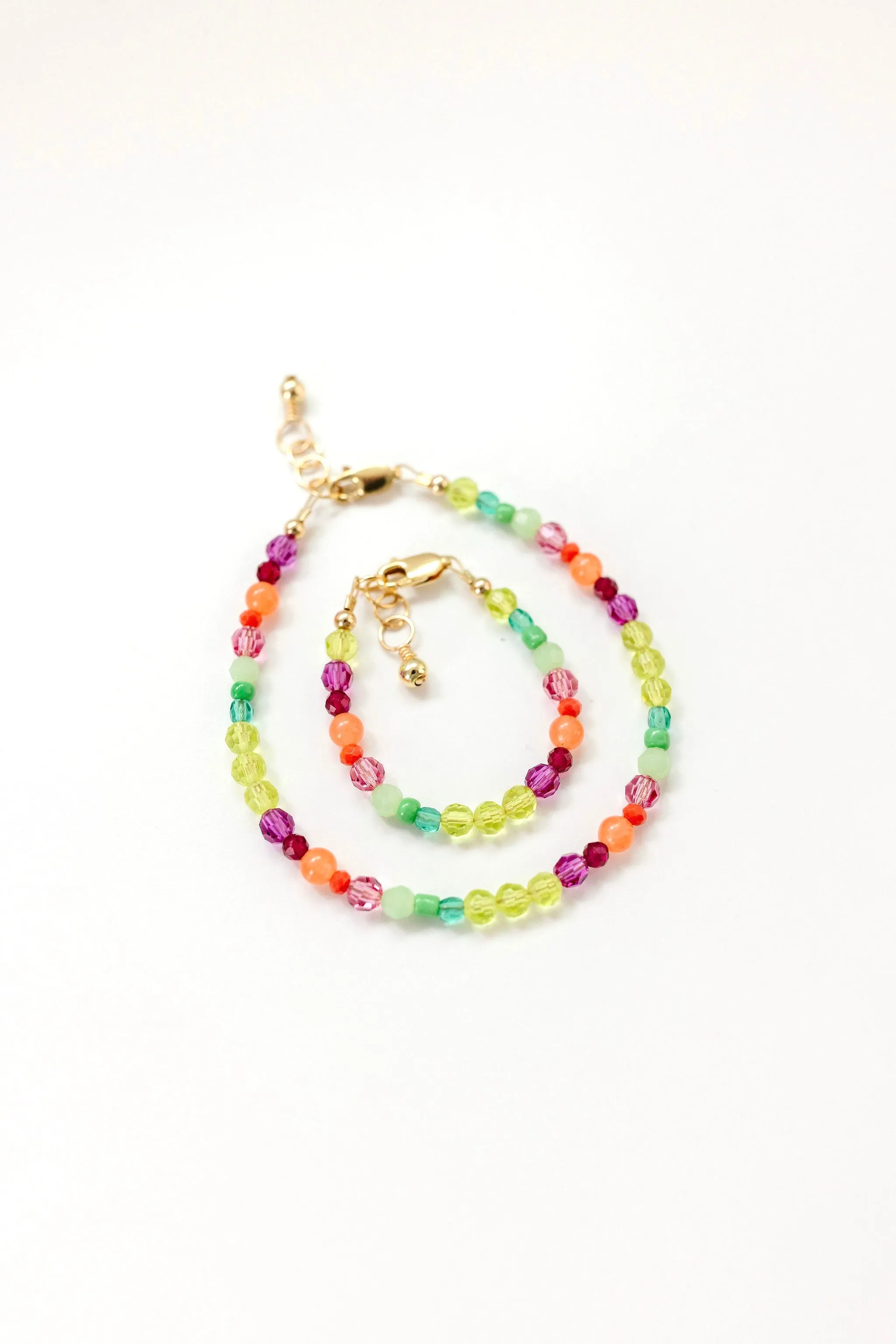 Vibin' Mom   Mini Bracelet Set (4MM Beads)