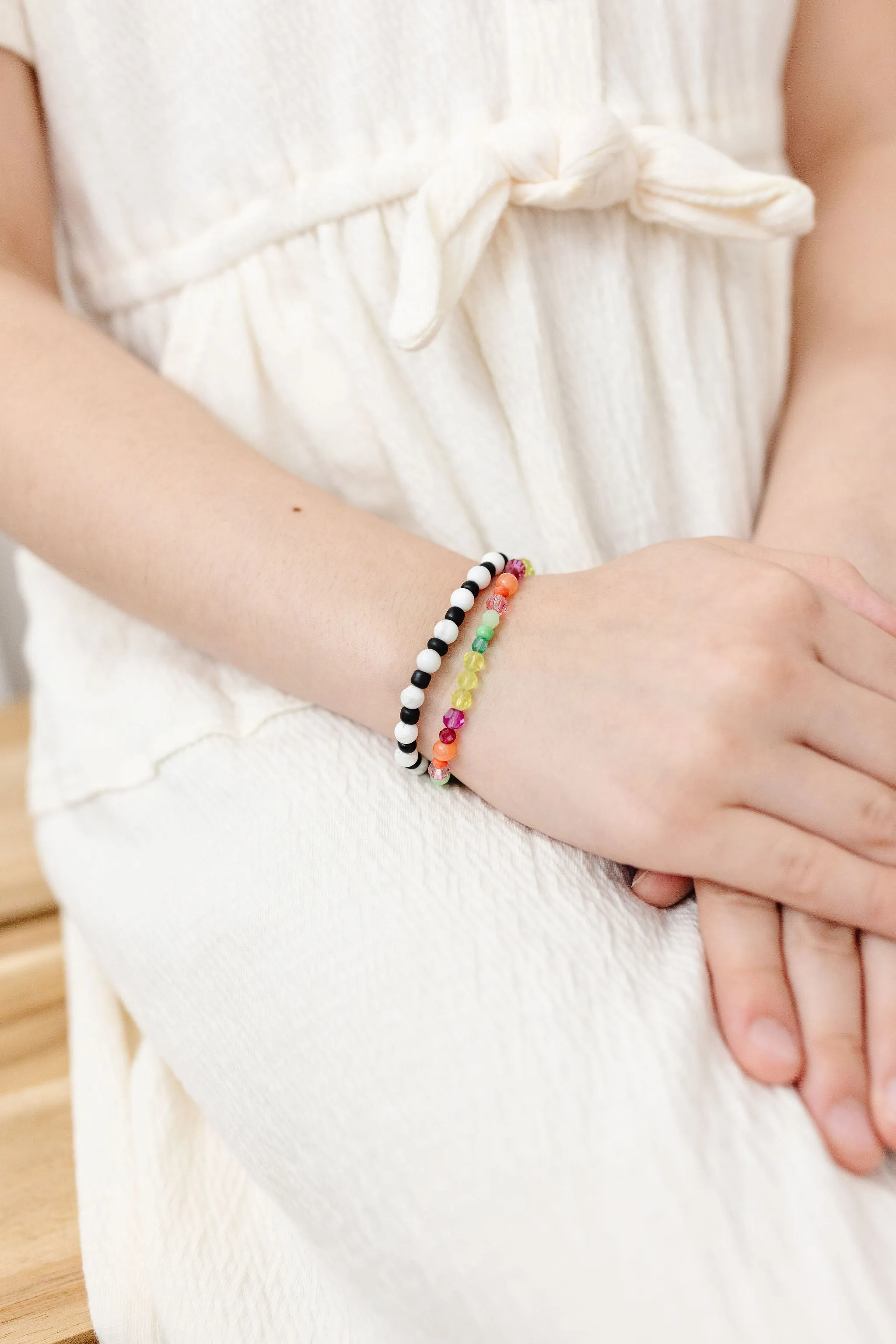 Vibin' Mom   Mini Bracelet Set (4MM Beads)