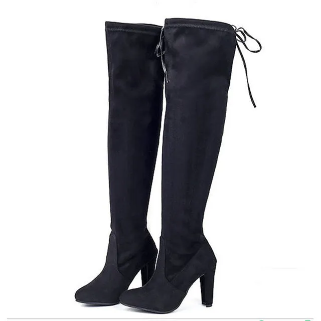 Women Boots Over-the-knee