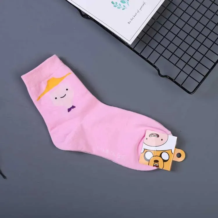 Women's Cotton Cartoon Character Ankle Socks