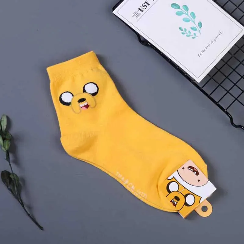 Women's Cotton Cartoon Character Ankle Socks
