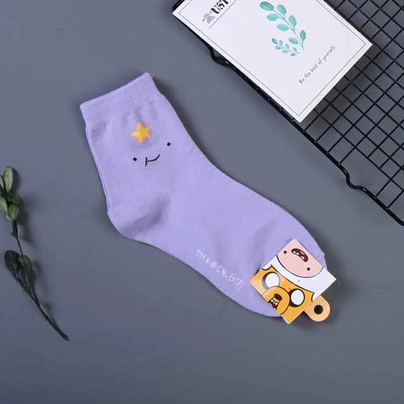 Women's Cotton Cartoon Character Ankle Socks