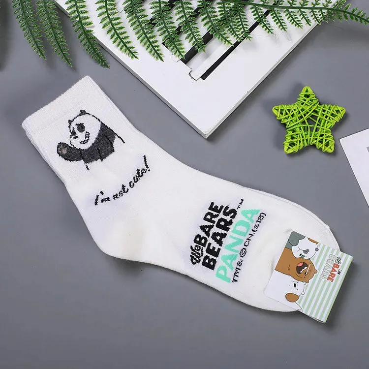 Women's Cotton Cartoon Character Ankle Socks