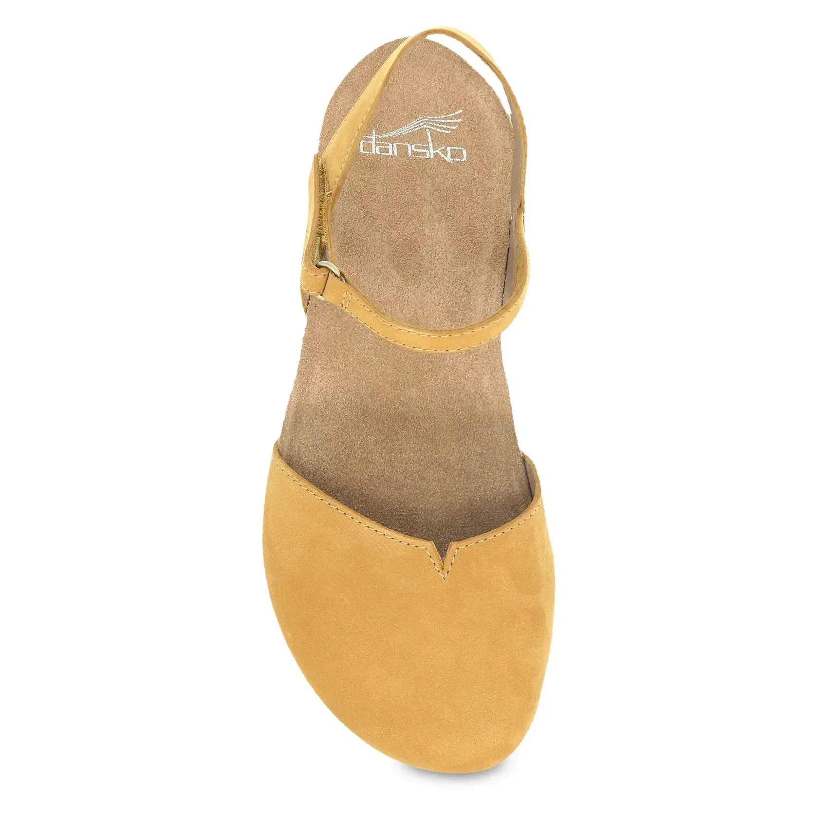 WOMEN'S DANSKO ROWAN MARY JANE | MUSTARD MILLED NUBUCK