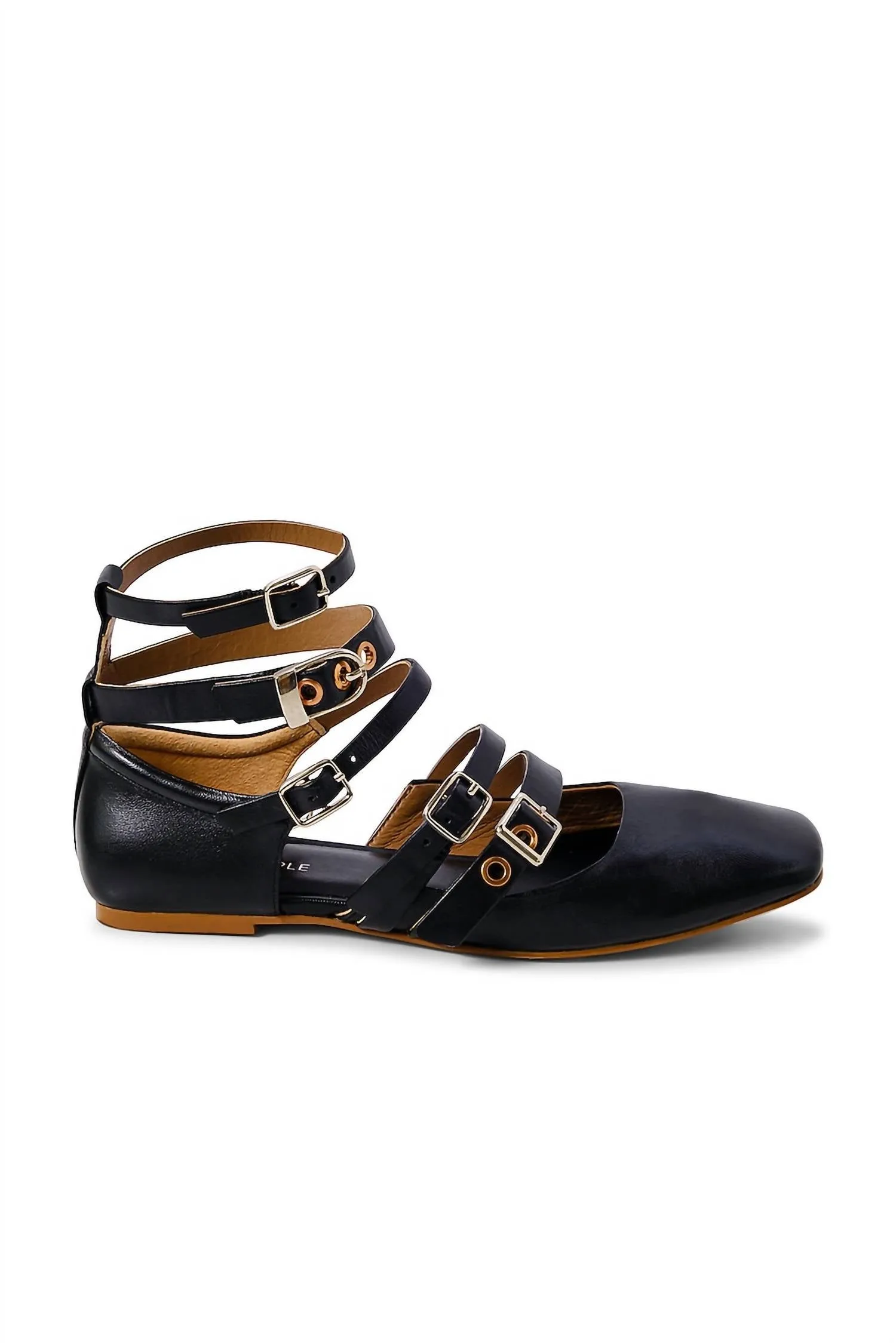 Women's Hart Buckle Ballet Flat Shoe
