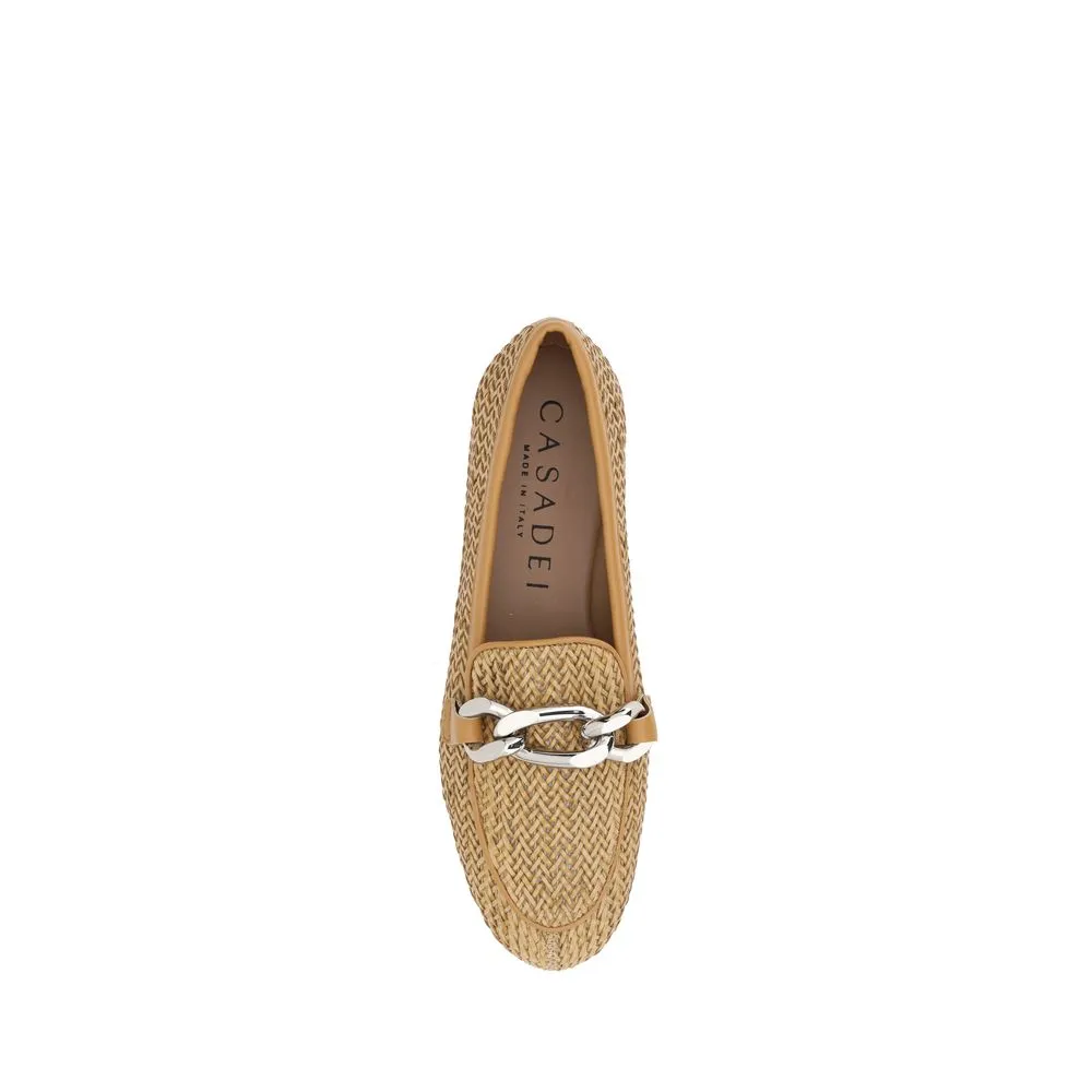Woven leather Loafers
