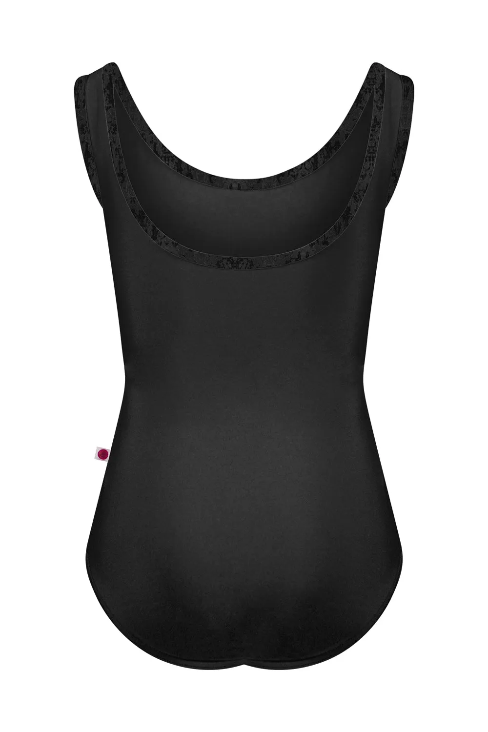 Yumiko Anna in Black with Velvet Trim